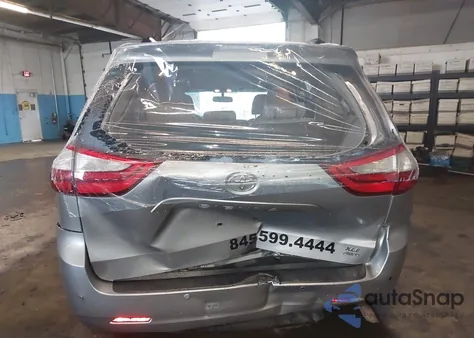 2017 Toyota Sienna Xle 7 Passenger из США, поврежденный, VIN 5TDDZ3DC4HS153048